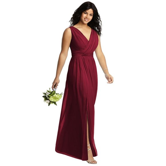 Dessy Collection Dresses & Skirts - NEW Dessy Collection 2894 Draped Chiffon Maxi Gown